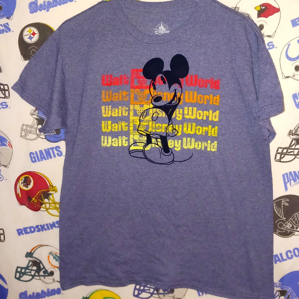 14T Youth Large/XL Mens XS Extra Small Mickey Mouse Disneyworld Disneyland Shirt
